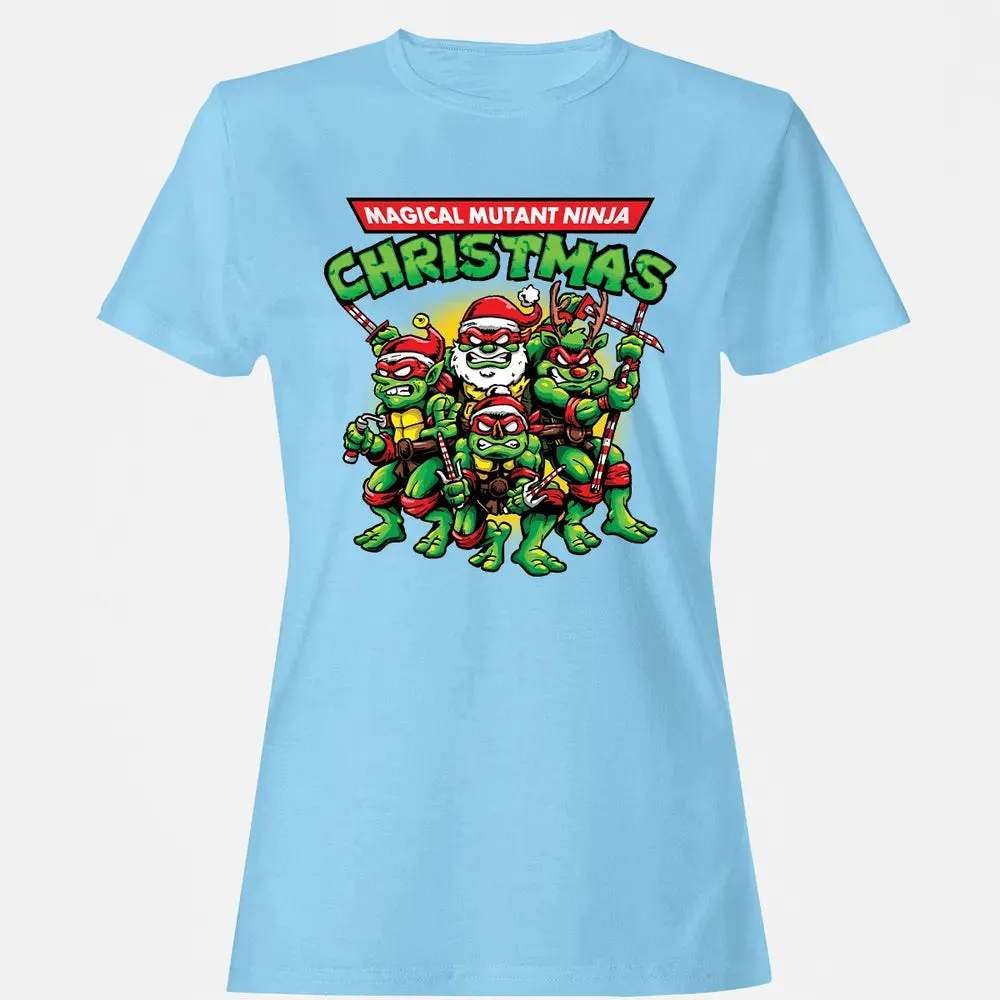 Magical Mutant Ninja Christmas Women's T-shirt - 8