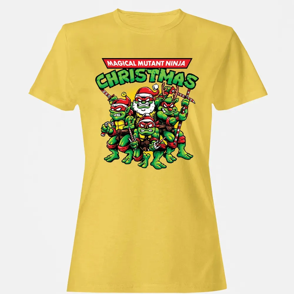 Magical Mutant Ninja Christmas Women's T-shirt - 4