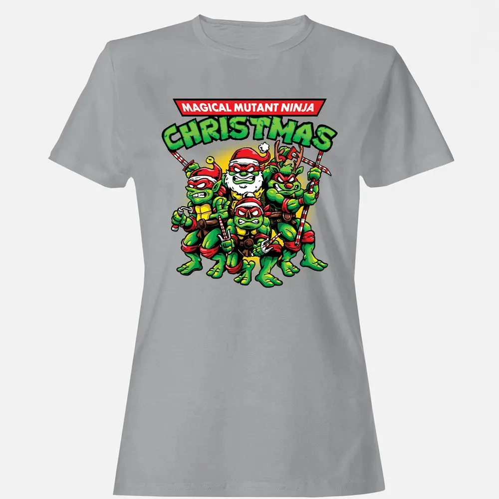 Magical Mutant Ninja Christmas Women's T-shirt - 15