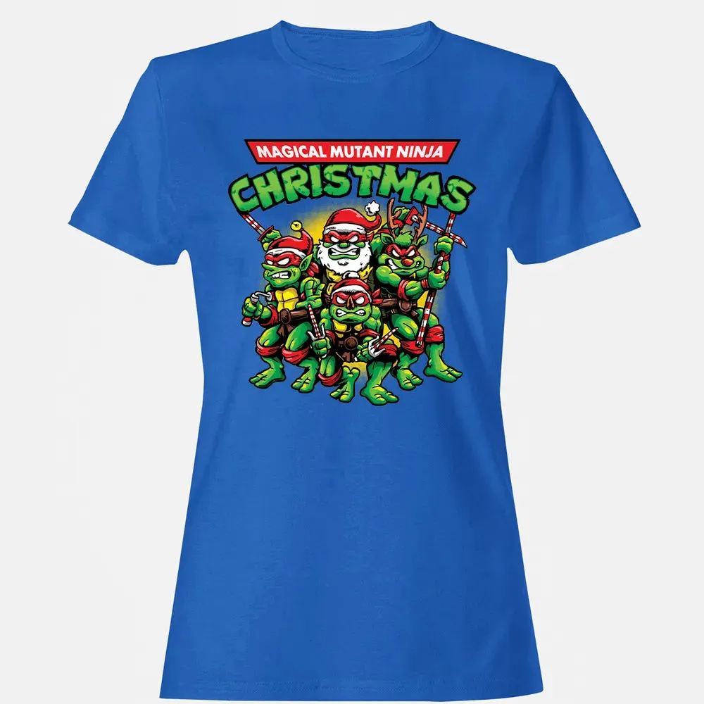 Magical Mutant Ninja Christmas Women's T-shirt - 14