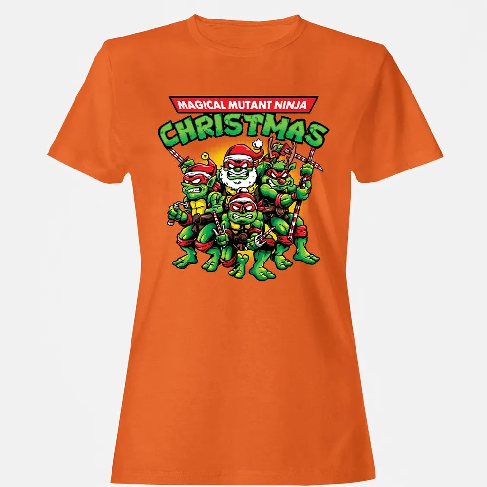 Magical Mutant Ninja Christmas Women's T-shirt - 11