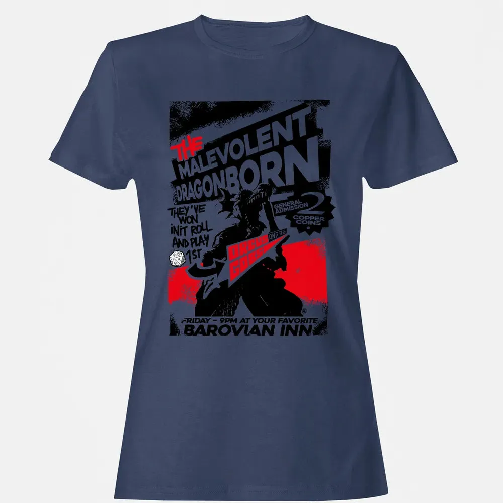 The Malevolent Dragonborn Women's T-shirt - 10