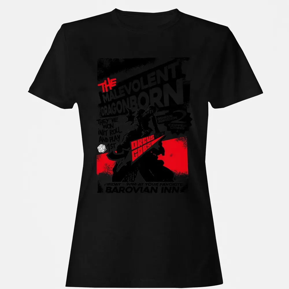 The Malevolent Dragonborn Women's T-shirt - 16
