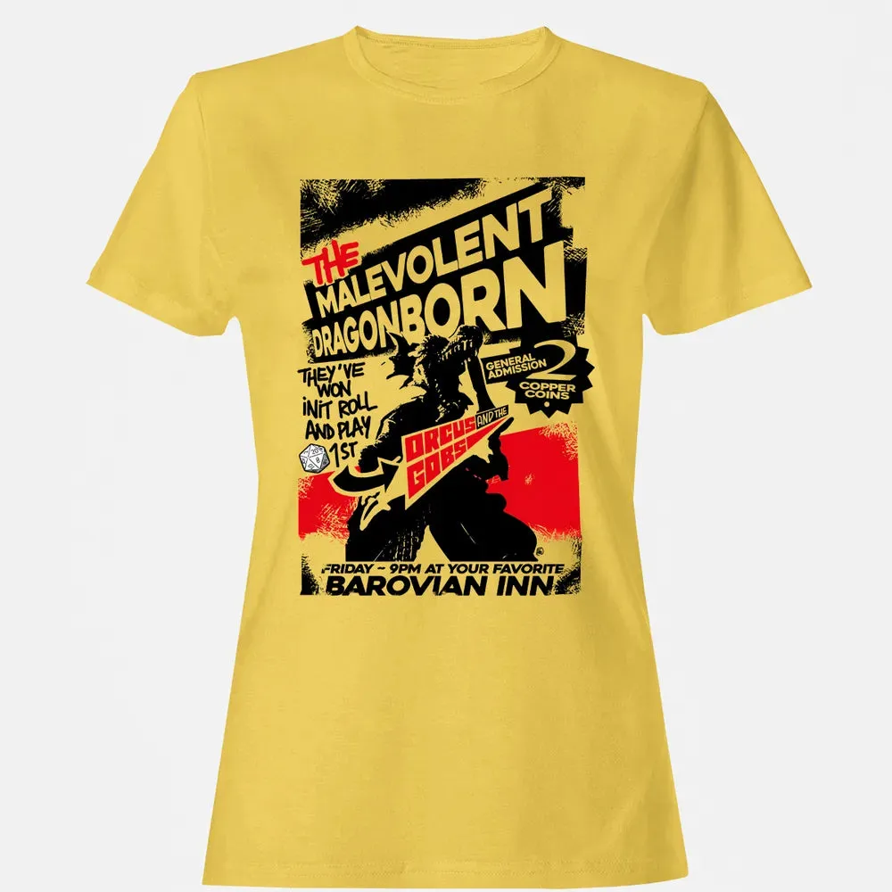 The Malevolent Dragonborn Women's T-shirt - 4