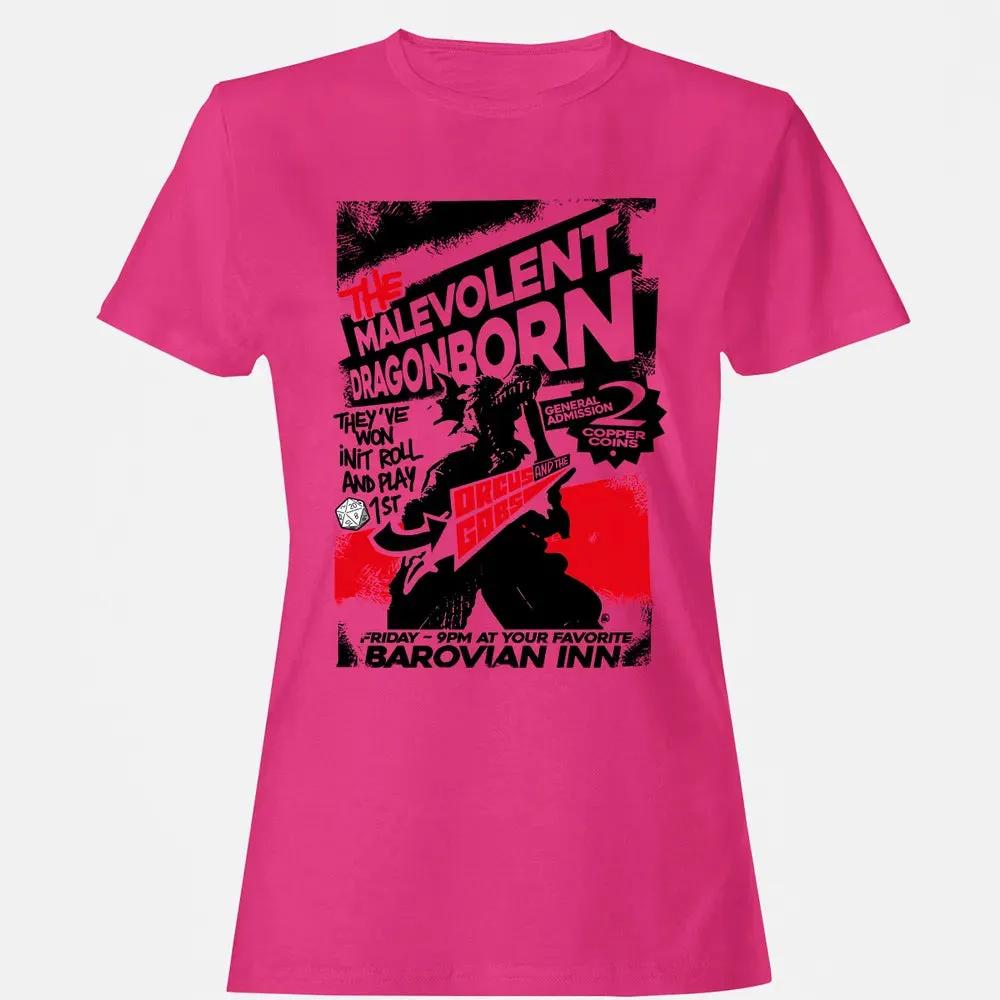 The Malevolent Dragonborn Women's T-shirt - 6