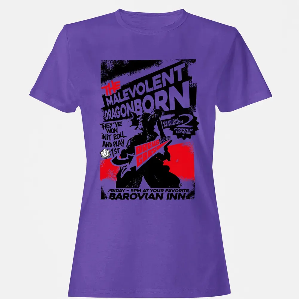 The Malevolent Dragonborn Women's T-shirt - 12
