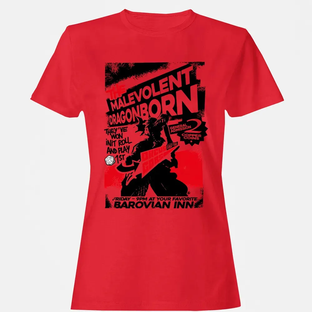 The Malevolent Dragonborn Women's T-shirt - 13