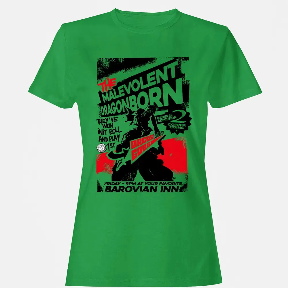 The Malevolent Dragonborn Women's T-shirt - 7
