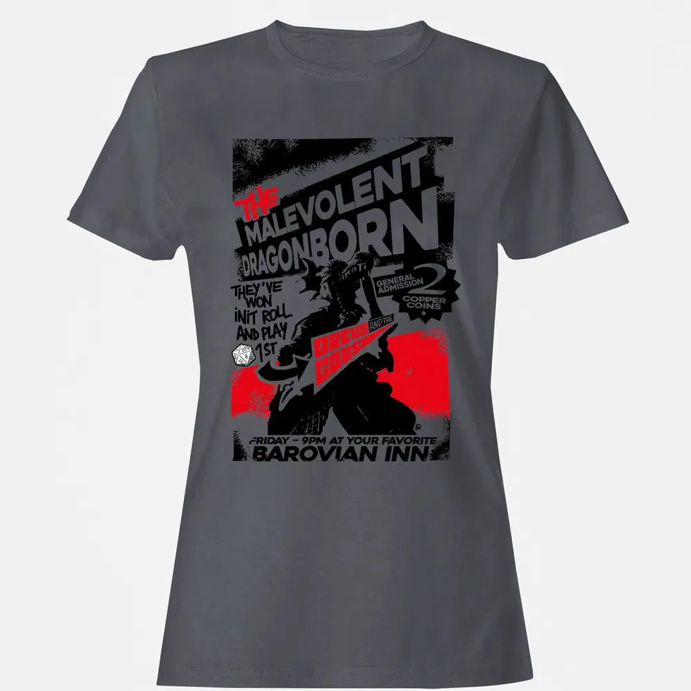 The Malevolent Dragonborn Women's T-shirt - 5