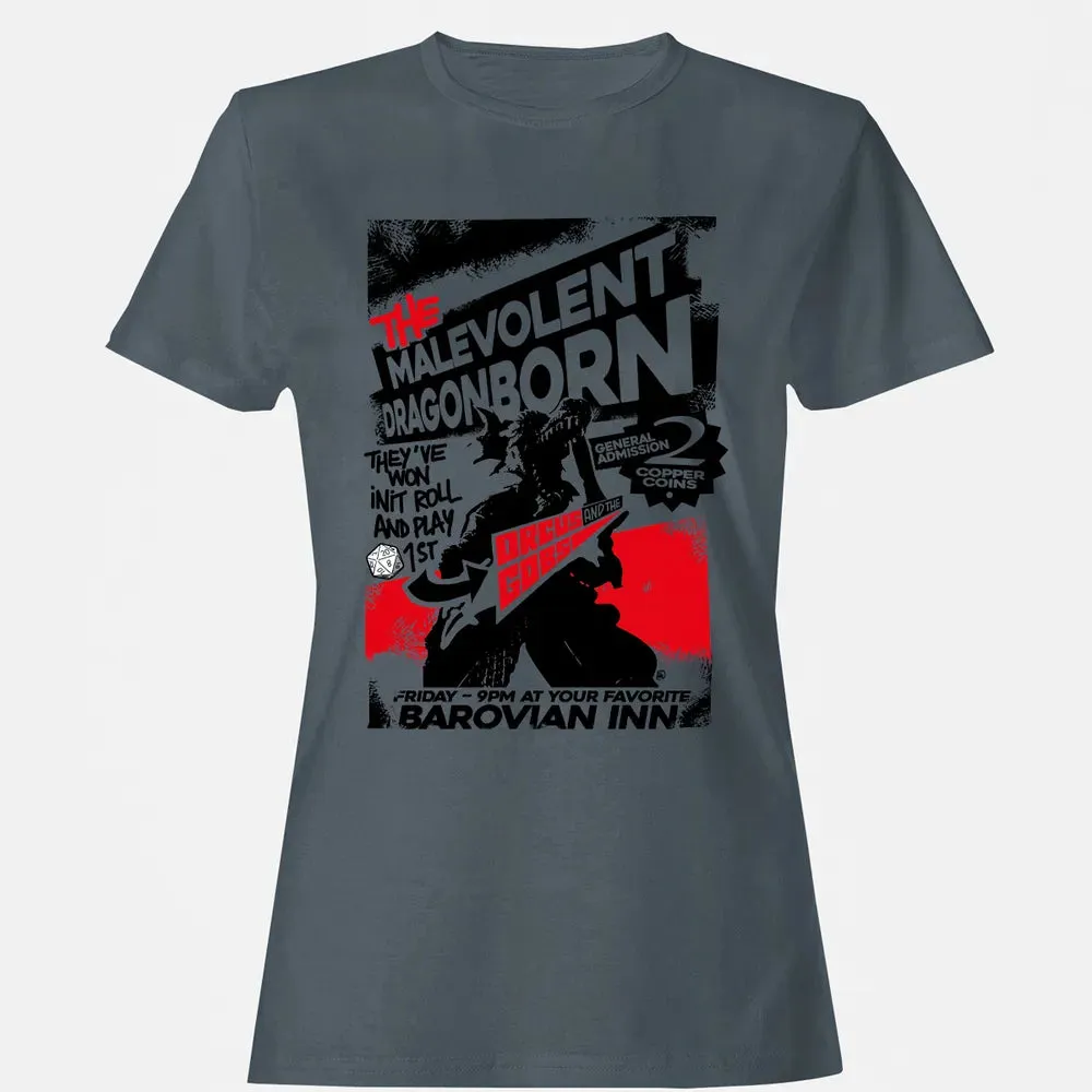 The Malevolent Dragonborn Women's T-shirt - 3