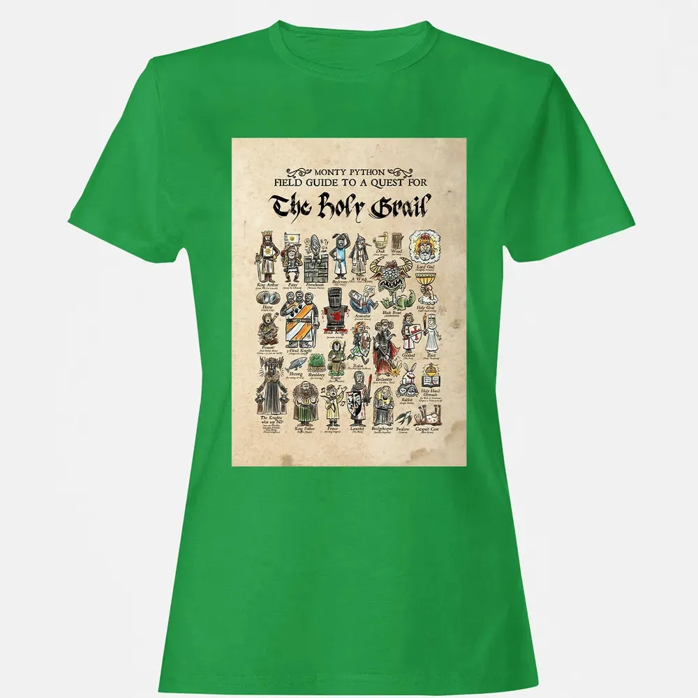 Field Guide To A Guest For The Holy Grail Women's T-shirt - 7