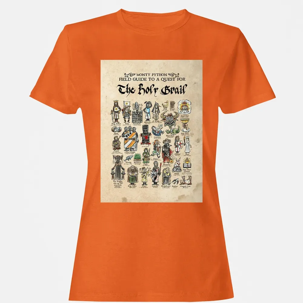 Field Guide To A Guest For The Holy Grail Women's T-shirt - 11
