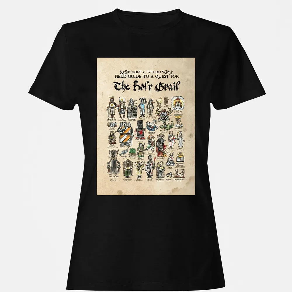 Field Guide To A Guest For The Holy Grail Women's T-shirt - 16