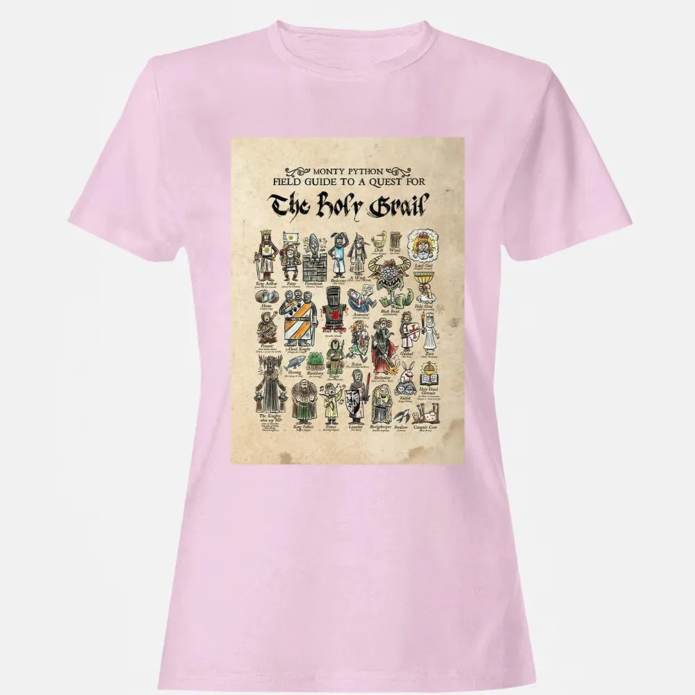 Field Guide To A Guest For The Holy Grail Women's T-shirt - 9