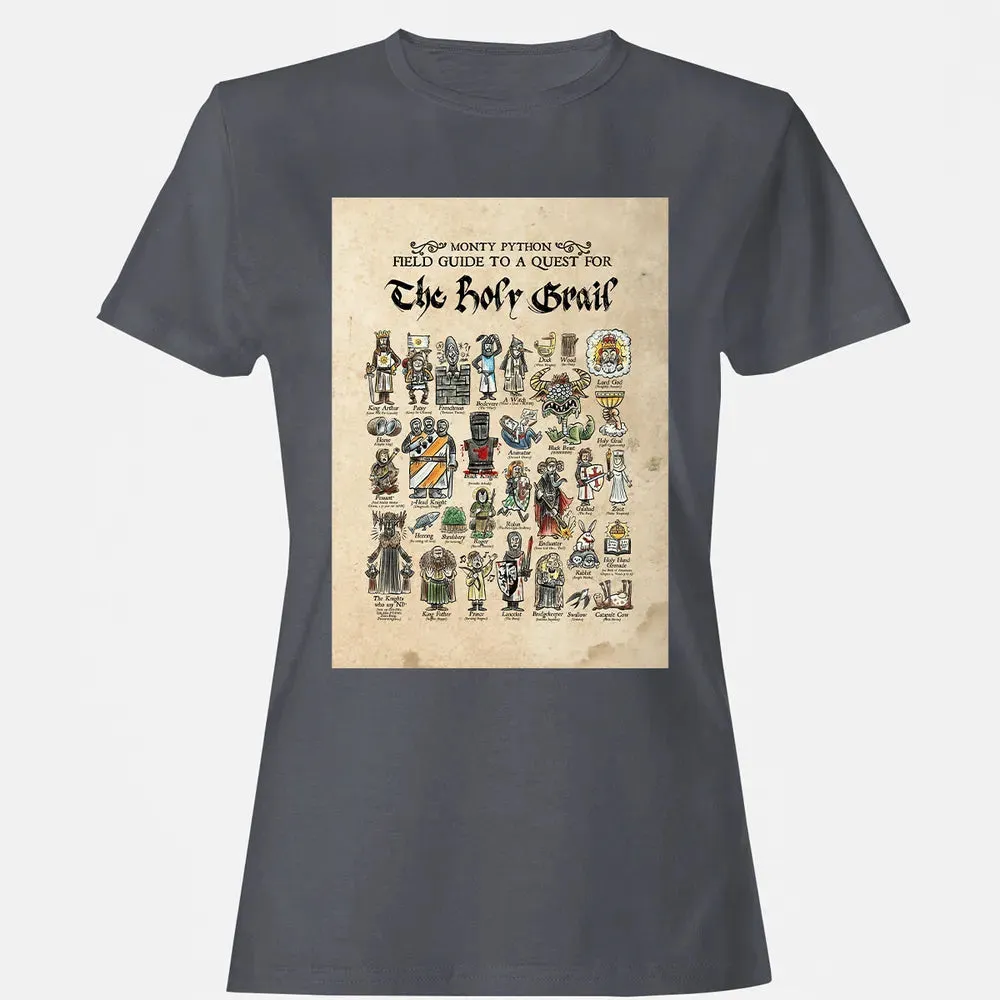 Field Guide To A Guest For The Holy Grail Women's T-shirt - 5