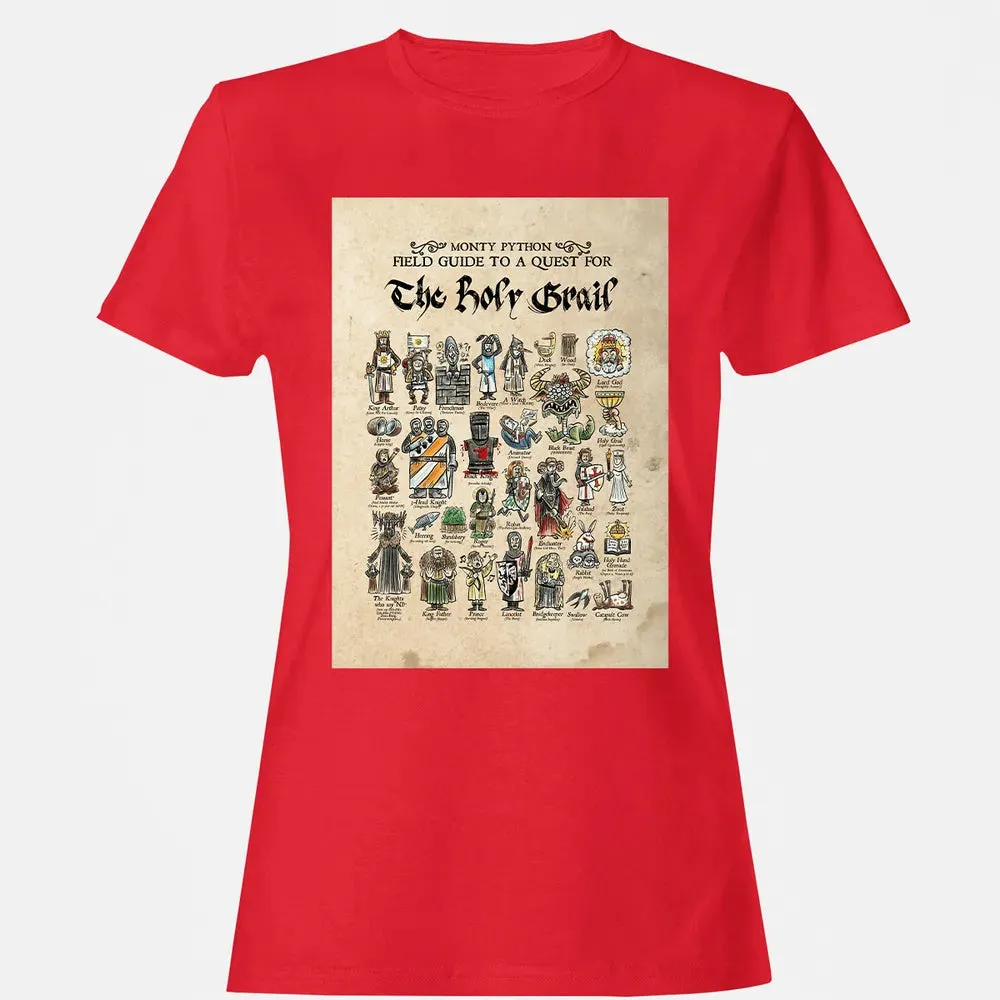 Field Guide To A Guest For The Holy Grail Women's T-shirt - 13