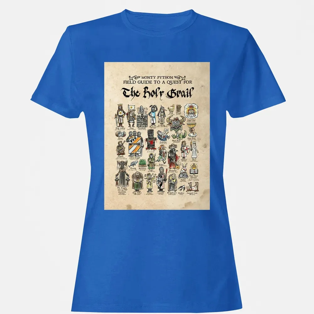 Field Guide To A Guest For The Holy Grail Women's T-shirt - 14