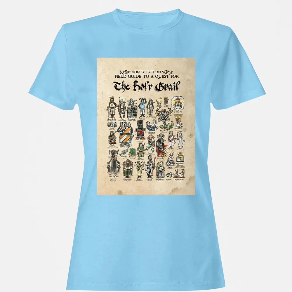 Field Guide To A Guest For The Holy Grail Women's T-shirt - 8