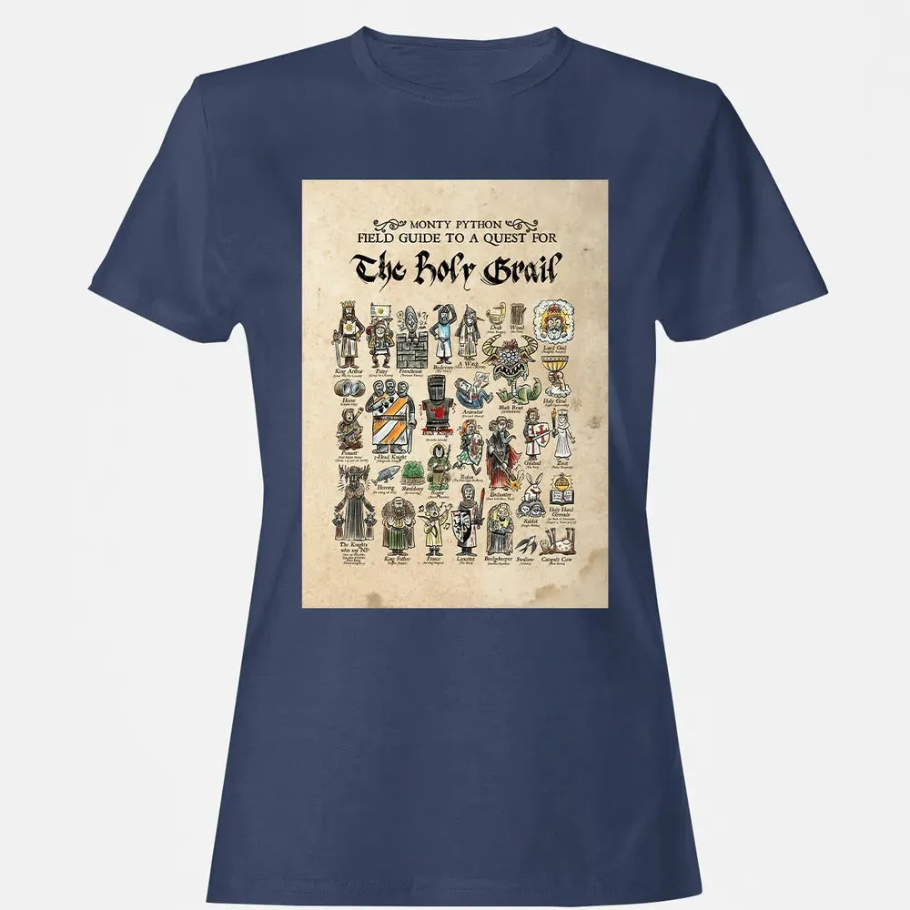 Field Guide To A Guest For The Holy Grail Women's T-shirt - 10
