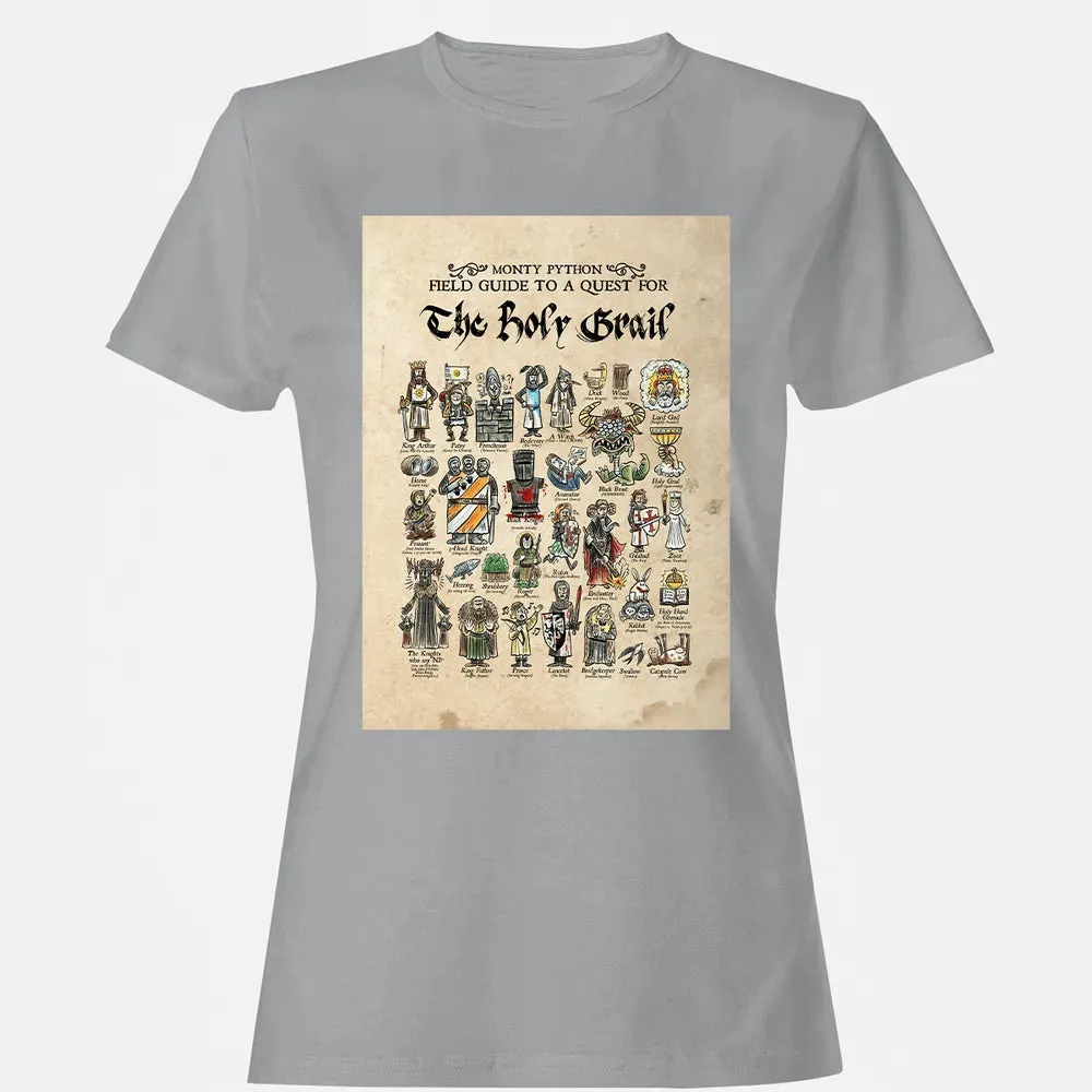 Field Guide To A Guest For The Holy Grail Women's T-shirt - 15