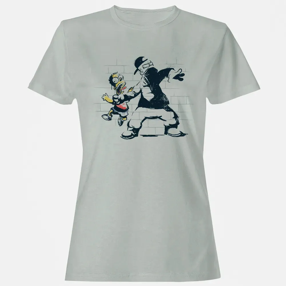 Banksy Bart Women's T-shirt - 2