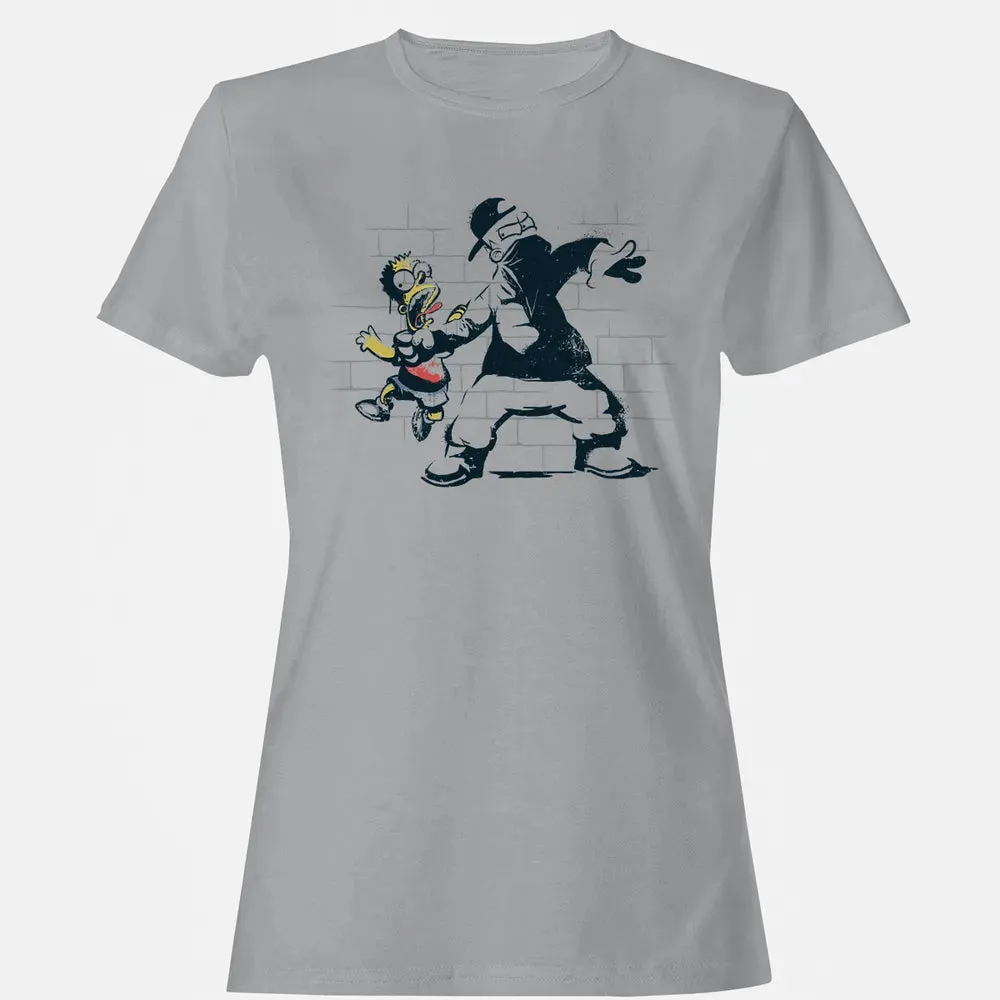 Banksy Bart Women's T-shirt - 15