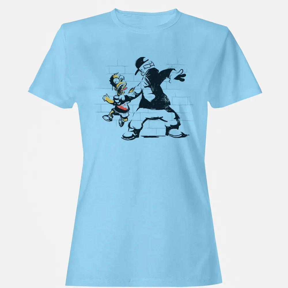 Banksy Bart Women's T-shirt - 8