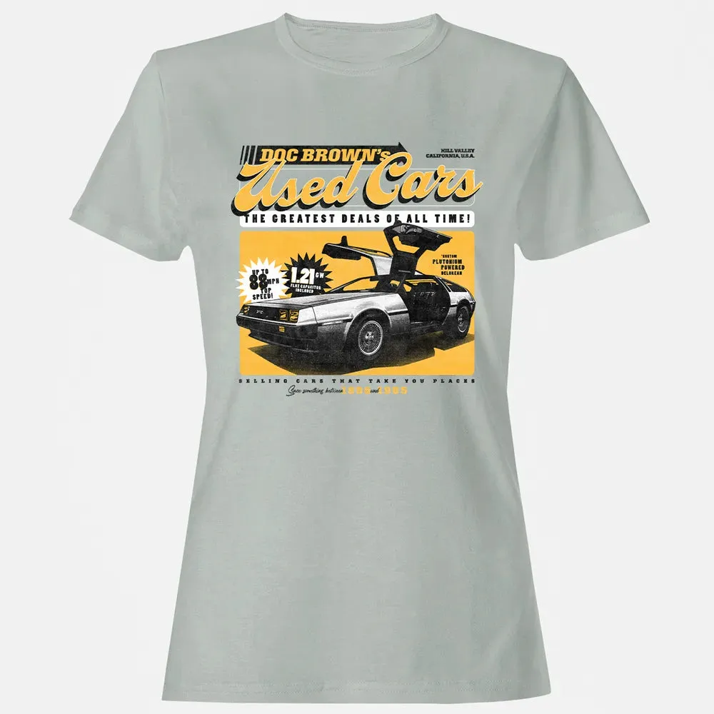 Doc Brownâ€™s Used Cars Women's T-shirt - 2