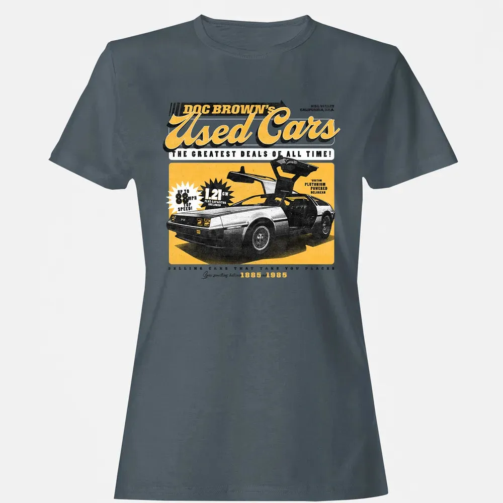 Doc Brownâ€™s Used Cars Women's T-shirt - 3