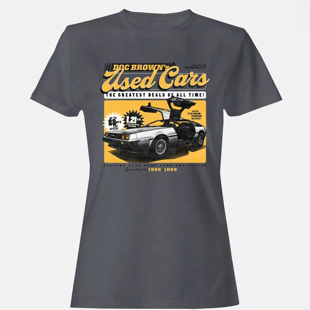 Doc Brownâ€™s Used Cars Women's T-shirt - 5