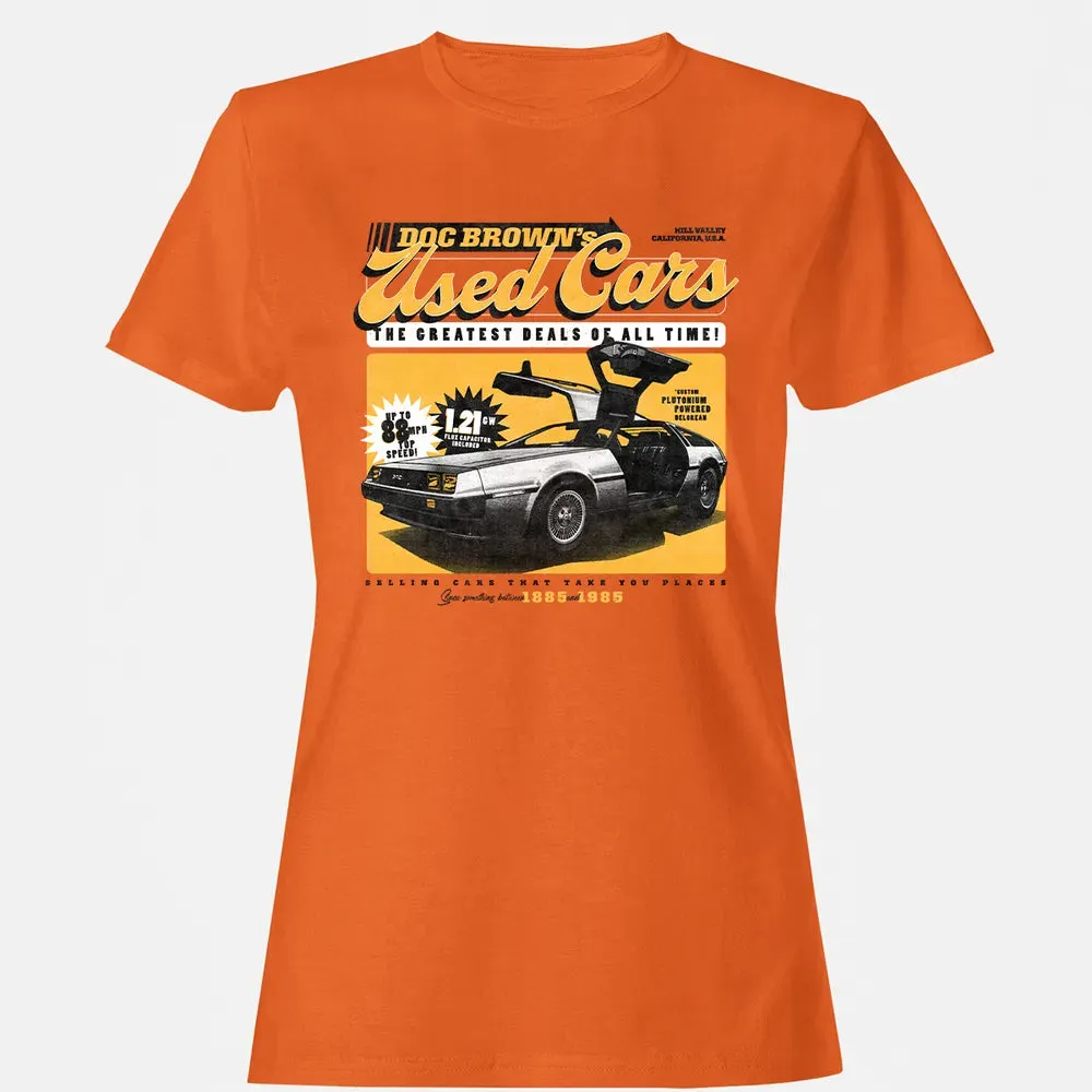 Doc Brownâ€™s Used Cars Women's T-shirt - 11