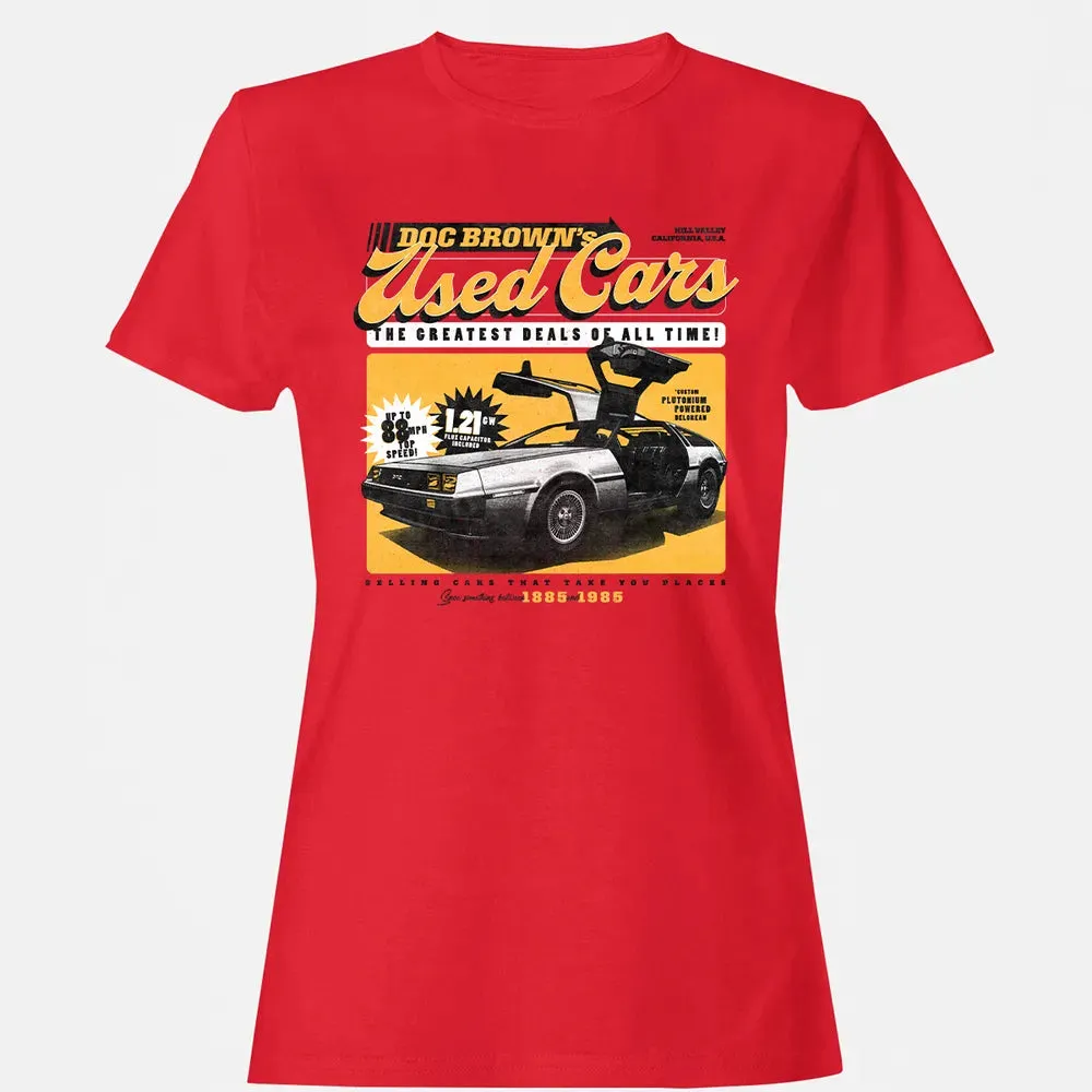 Doc Brownâ€™s Used Cars Women's T-shirt - 13