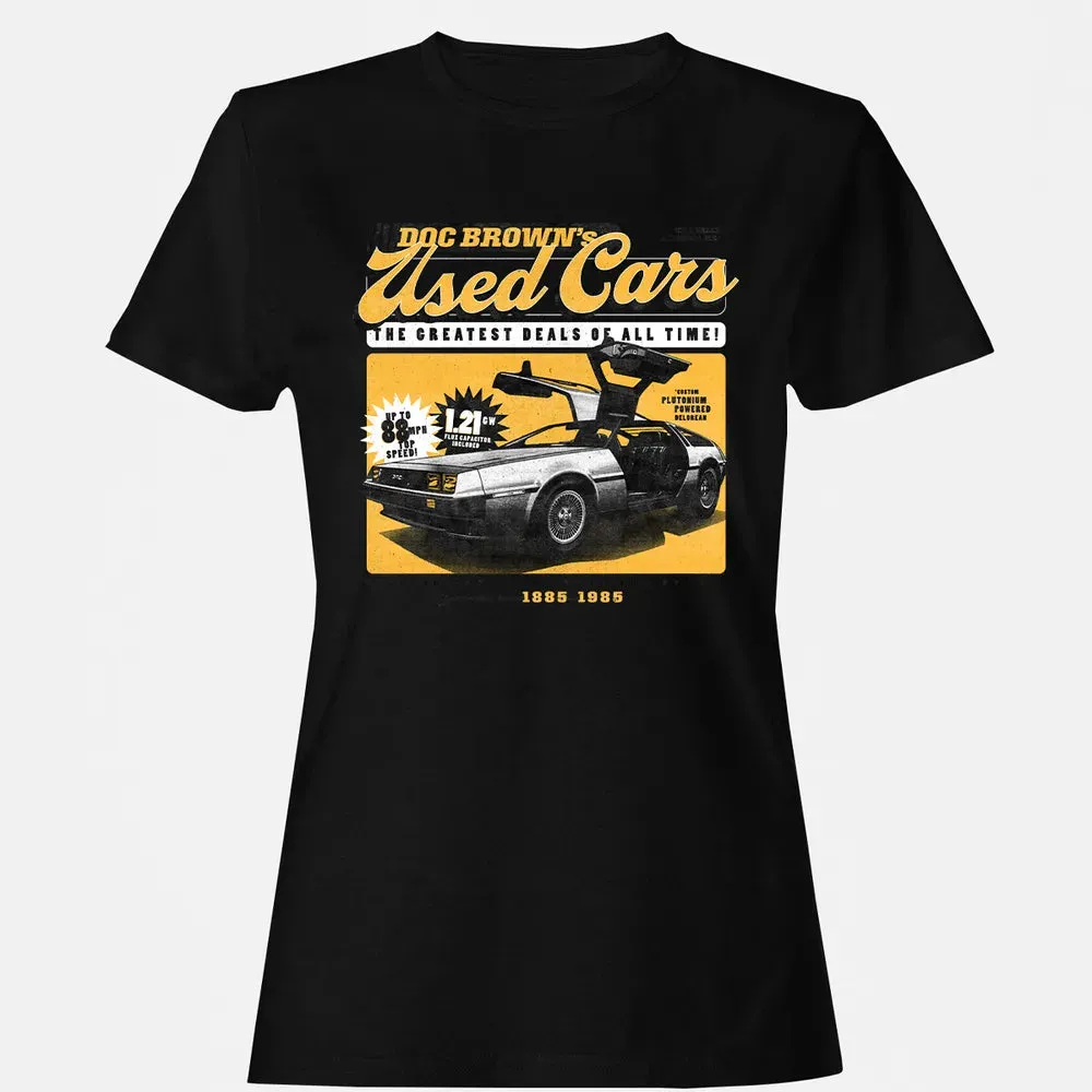 Doc Brownâ€™s Used Cars Women's T-shirt - 16
