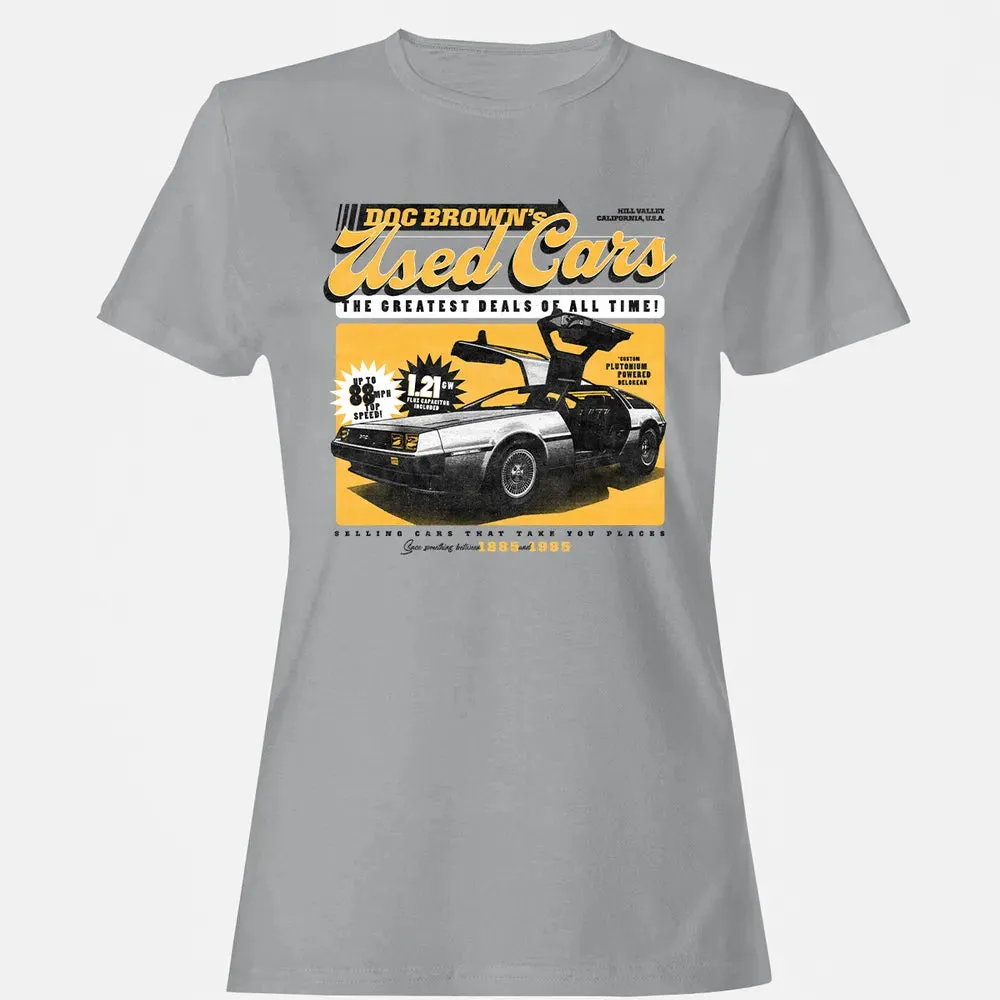 Doc Brownâ€™s Used Cars Women's T-shirt - 15