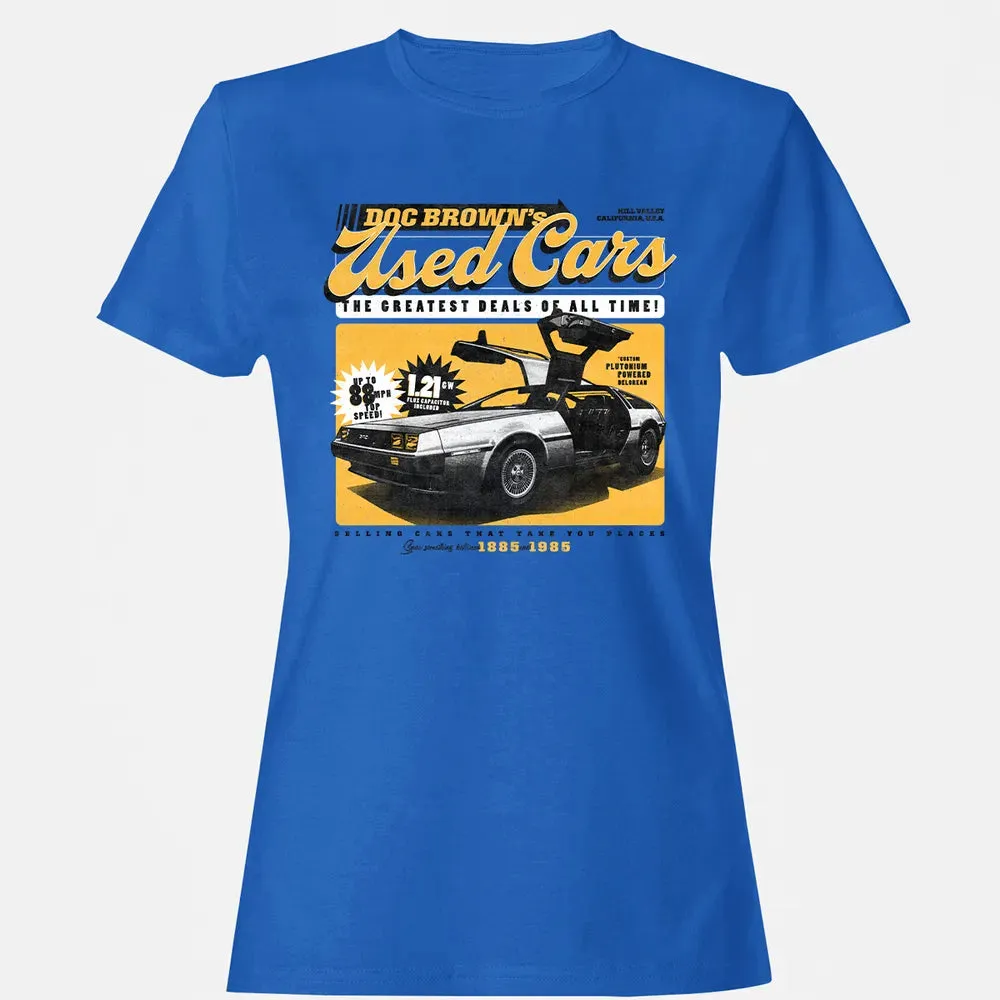Doc Brownâ€™s Used Cars Women's T-shirt - 14