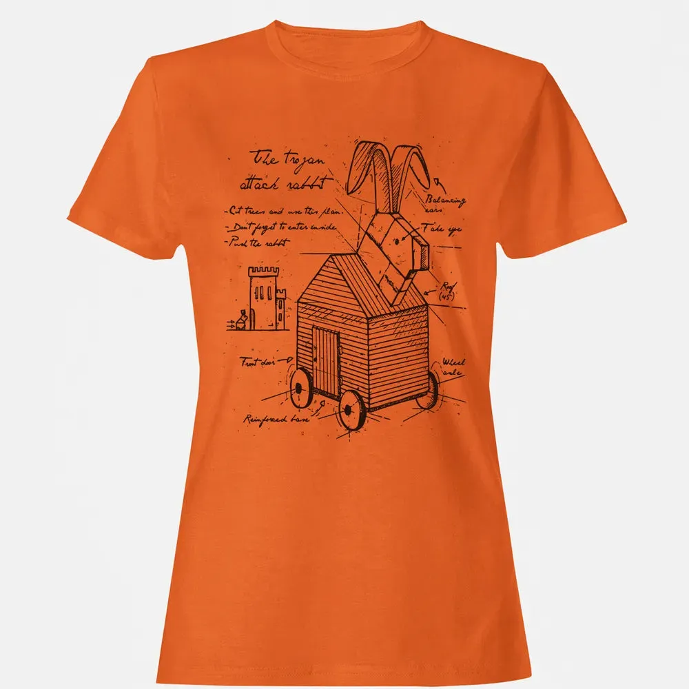 Trojan Rabbit Women's T-shirt - 11