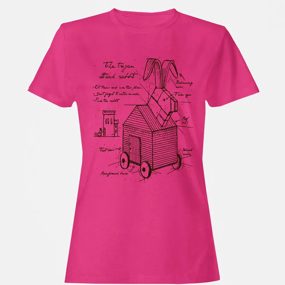 Trojan Rabbit Women's T-shirt - 6