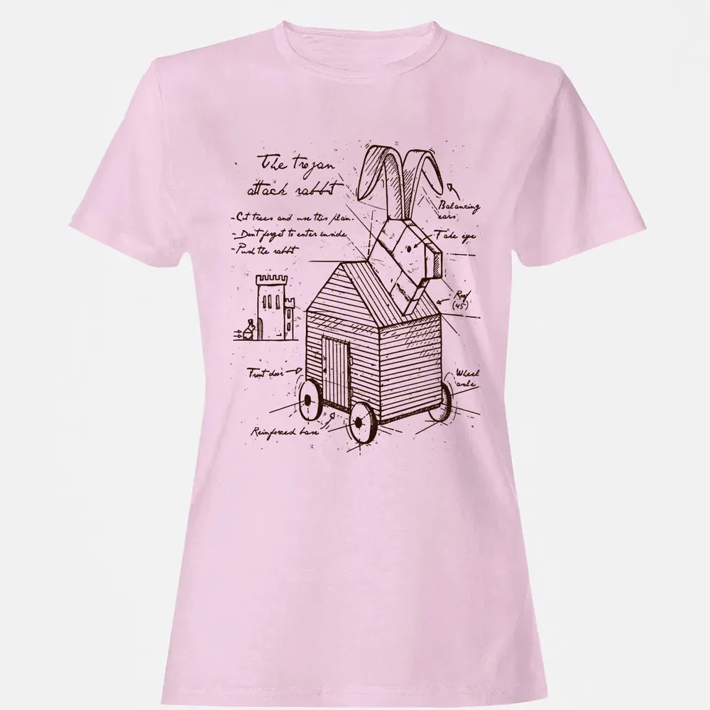 Trojan Rabbit Women's T-shirt - 9
