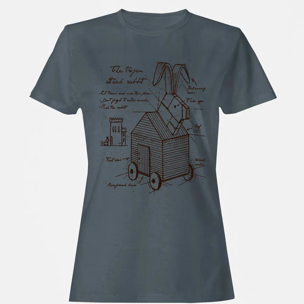 Trojan Rabbit Women's T-shirt - 3