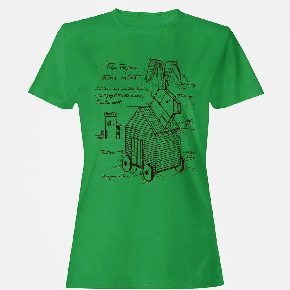 Trojan Rabbit Women's T-shirt - 7
