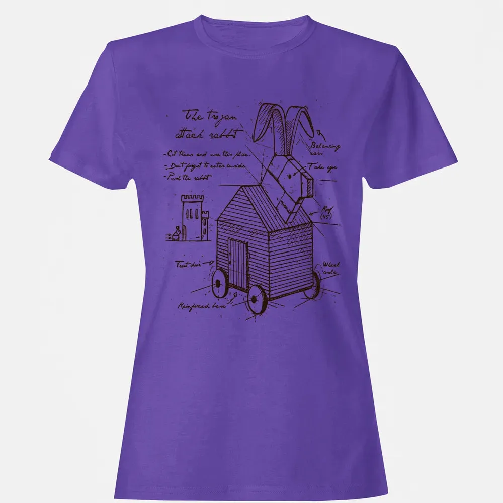 Trojan Rabbit Women's T-shirt - 12