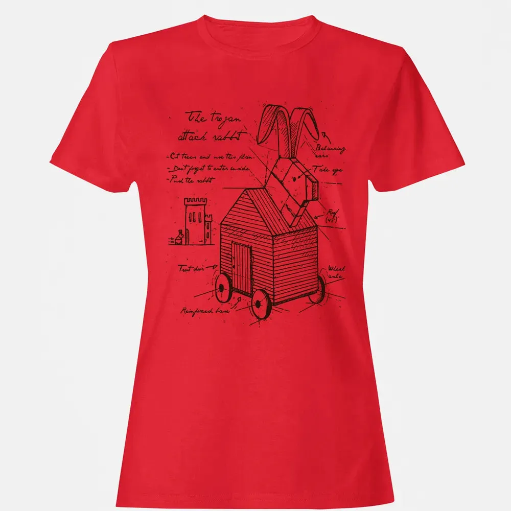Trojan Rabbit Women's T-shirt - 13