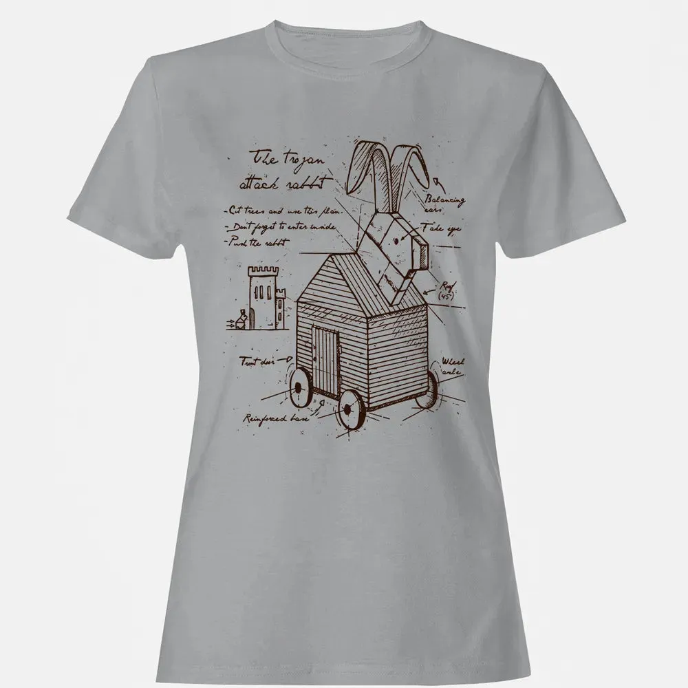 Trojan Rabbit Women's T-shirt - 15