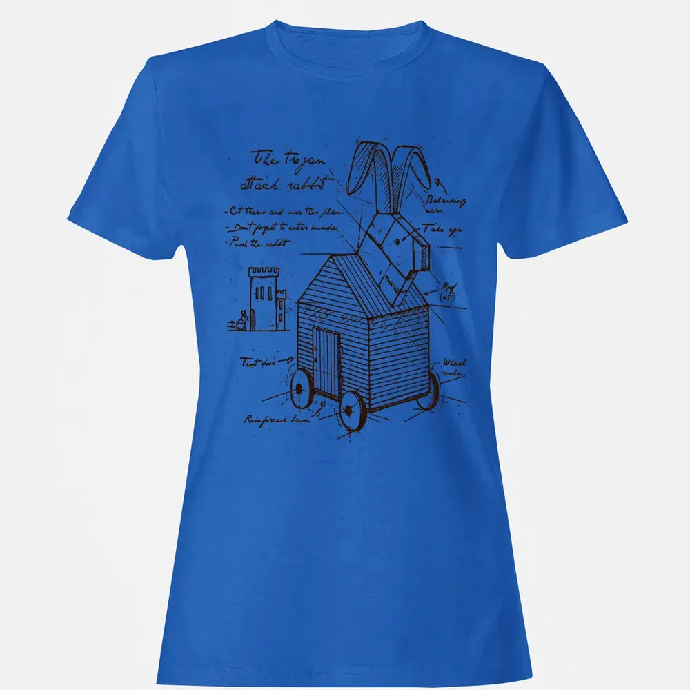 Trojan Rabbit Women's T-shirt - 14