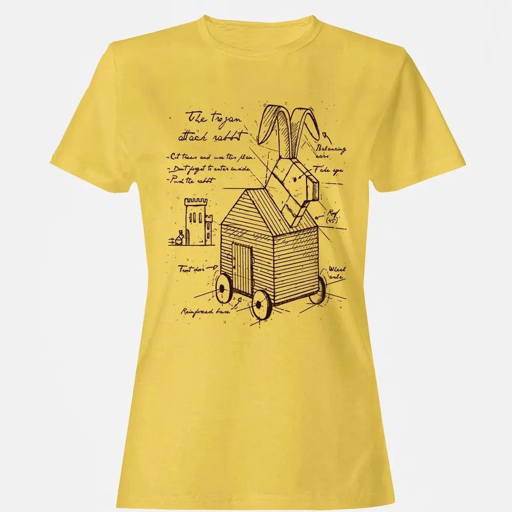Trojan Rabbit Women's T-shirt - 4