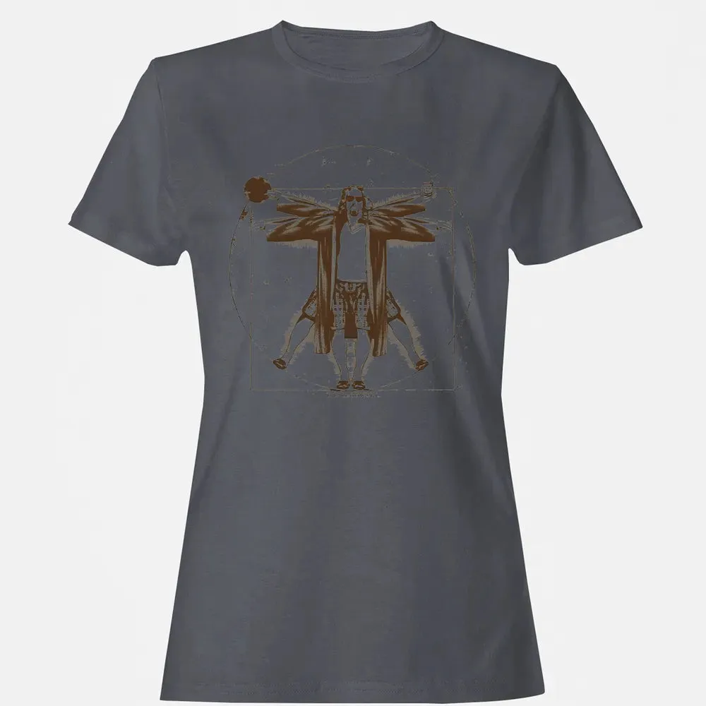 Vitruvian Dude Women's T-shirt - 5