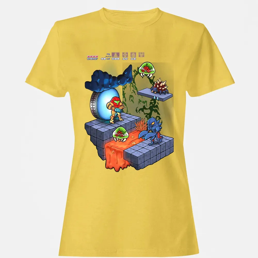 Metroid Isometric Women's T-shirt - 4