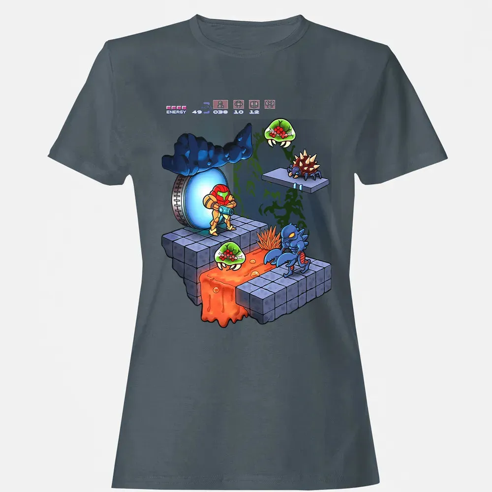 Metroid Isometric Women's T-shirt - 3