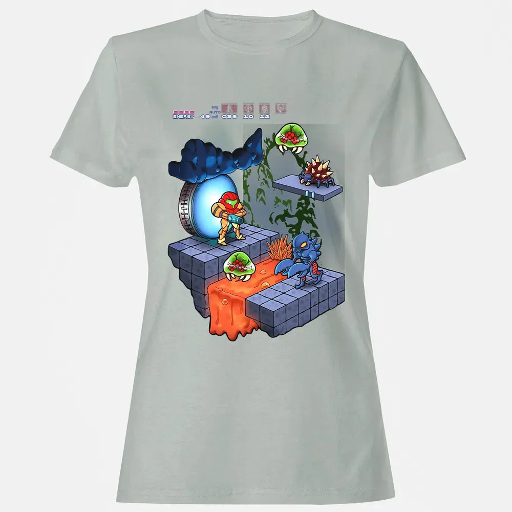 Metroid Isometric Women's T-shirt - 2