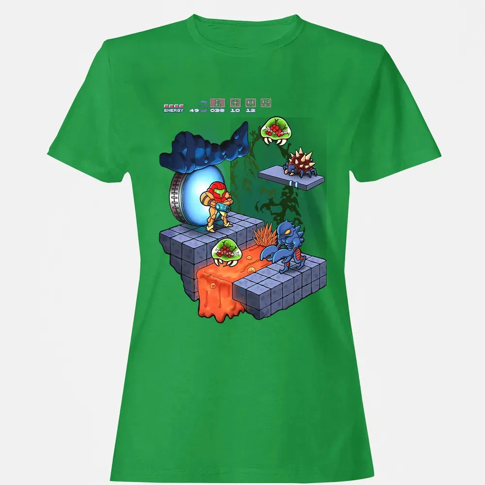 Metroid Isometric Women's T-shirt - 7
